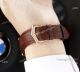 Clone Patek Philippe Calatrava Rose Gold Black Roman watch Simple Style (9)_th.jpg